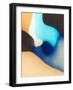 Interlocking Colors VIII-Alonzo Saunders-Framed Art Print