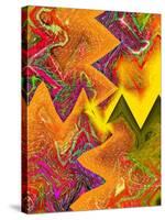 Interlocking Colors-Ruth Palmer-Stretched Canvas