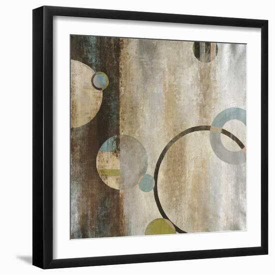 Interlocking Planets-Liz Jardine-Framed Art Print