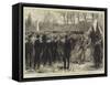 Interment of the Remains of Lieutenant John Irving, Rn, in the Dean Cemetery, Edinburgh-null-Framed Stretched Canvas