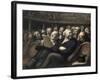 Intermission at the Comédie-Française, 1858-Honore Daumier-Framed Giclee Print