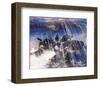 Intermittent Rain II-null-Framed Art Print