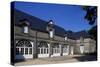 Internal Courtyard, Bonnefontaine Castle, Antrain, Brittany, France-null-Stretched Canvas