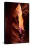 Internal Fire Abstract, Antelope Canyon, Arizona Navajo-Vincent James-Stretched Canvas