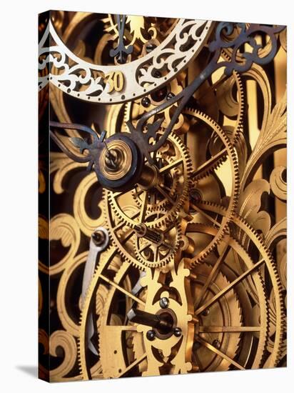 Internal Gears Within a Clock-null-Stretched Canvas