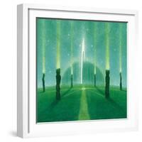 Internal Pathways-Simon Cook-Framed Giclee Print