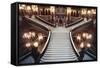 Internal Staircase of Palais Garnier-Charles Garnier-Framed Stretched Canvas