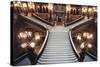 Internal Staircase of Palais Garnier-Charles Garnier-Stretched Canvas