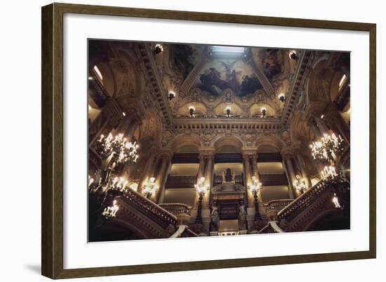 Internal Staircase of Palais Garnier-Charles Garnier-Framed Giclee Print