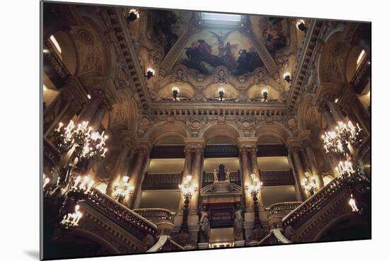 Internal Staircase of Palais Garnier-Charles Garnier-Mounted Giclee Print