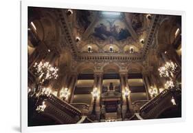 Internal Staircase of Palais Garnier-Charles Garnier-Framed Giclee Print