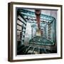 Internal Stairwell in Modern Building-Craig Roberts-Framed Photographic Print