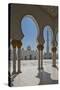 Internal View of the Arcade of the Sheikh Zayed Mosque, Al Maqta District of Abu Dhabi, Abu Dhabi-Cahir Davitt-Stretched Canvas