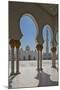 Internal View of the Arcade of the Sheikh Zayed Mosque, Al Maqta District of Abu Dhabi, Abu Dhabi-Cahir Davitt-Mounted Photographic Print