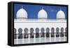 Internal View of the Sheikh Zayed Mosque, Al Maqta District of Abu Dhabi, Abu Dhabi-Cahir Davitt-Framed Stretched Canvas