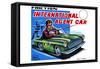 International Agent Car-null-Framed Stretched Canvas