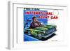 International Agent Car-null-Framed Art Print