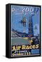 International Air Races Poster-Carl Dalter-Framed Stretched Canvas