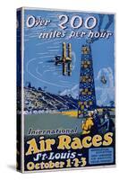 International Air Races Poster-Carl Dalter-Stretched Canvas