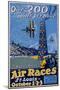 International Air Races Poster-Carl Dalter-Mounted Giclee Print