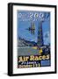 International Air Races Poster-Carl Dalter-Framed Premium Giclee Print