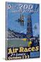 International Air Races Poster-Carl Dalter-Stretched Canvas