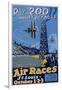 International Air Races Poster-Carl Dalter-Framed Giclee Print