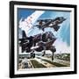 International Air Tattoo of 1976-Wilf Hardy-Framed Giclee Print