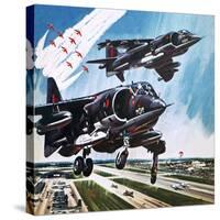 International Air Tattoo of 1976-Wilf Hardy-Stretched Canvas