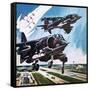 International Air Tattoo of 1976-Wilf Hardy-Framed Stretched Canvas