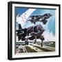 International Air Tattoo of 1976-Wilf Hardy-Framed Premium Giclee Print