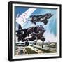 International Air Tattoo of 1976-Wilf Hardy-Framed Giclee Print