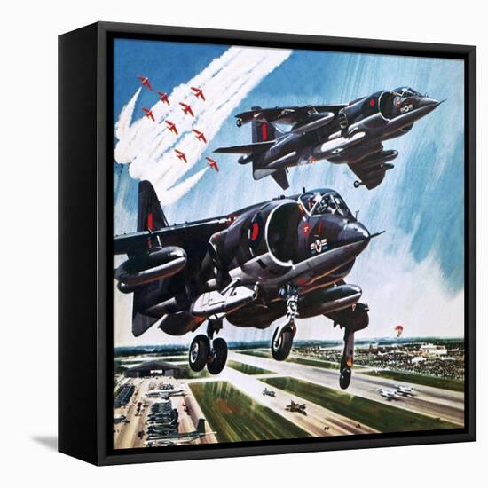 International Air Tattoo of 1976-Wilf Hardy-Framed Stretched Canvas