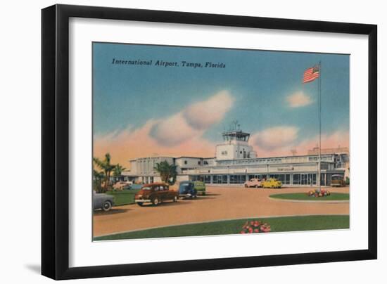 'International Airport, Tampa, Florida', c1940s-Unknown-Framed Giclee Print