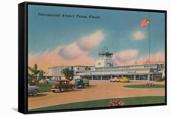 'International Airport, Tampa, Florida', c1940s-Unknown-Framed Stretched Canvas