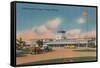 'International Airport, Tampa, Florida', c1940s-Unknown-Framed Stretched Canvas