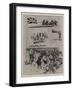 International Athletics, Harvard and Yale V Oxford and Cambridge at the Queen's Club-Henry Marriott Paget-Framed Giclee Print