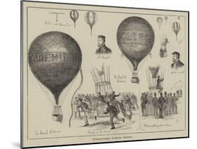 International Balloon Contest-null-Mounted Giclee Print