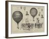 International Balloon Contest-null-Framed Giclee Print