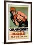 International Boxing Championship-null-Framed Art Print