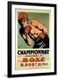 International Boxing Championship-null-Framed Art Print