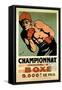 International Boxing Championship-null-Framed Stretched Canvas