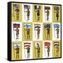 "International Boy Scouts," July 23, 1960-James Lewicki-Framed Stretched Canvas