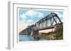 International Bridge, Buffalo-null-Framed Art Print