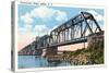 International Bridge, Buffalo-null-Stretched Canvas