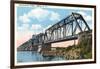 International Bridge, Buffalo-null-Framed Art Print