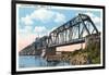 International Bridge, Buffalo-null-Framed Art Print