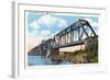 International Bridge, Buffalo-null-Framed Art Print