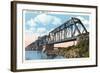 International Bridge, Buffalo-null-Framed Art Print