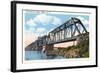 International Bridge, Buffalo-null-Framed Art Print